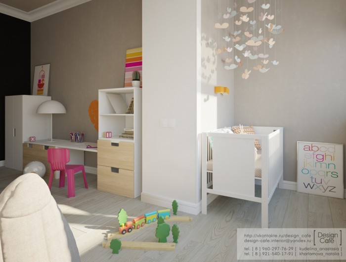 Un apartament pentru o familie tanara