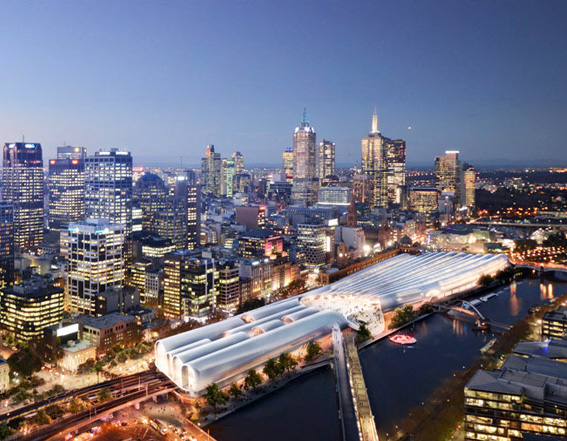 Noul proiect pentru Flinders Street Station din Melbourne