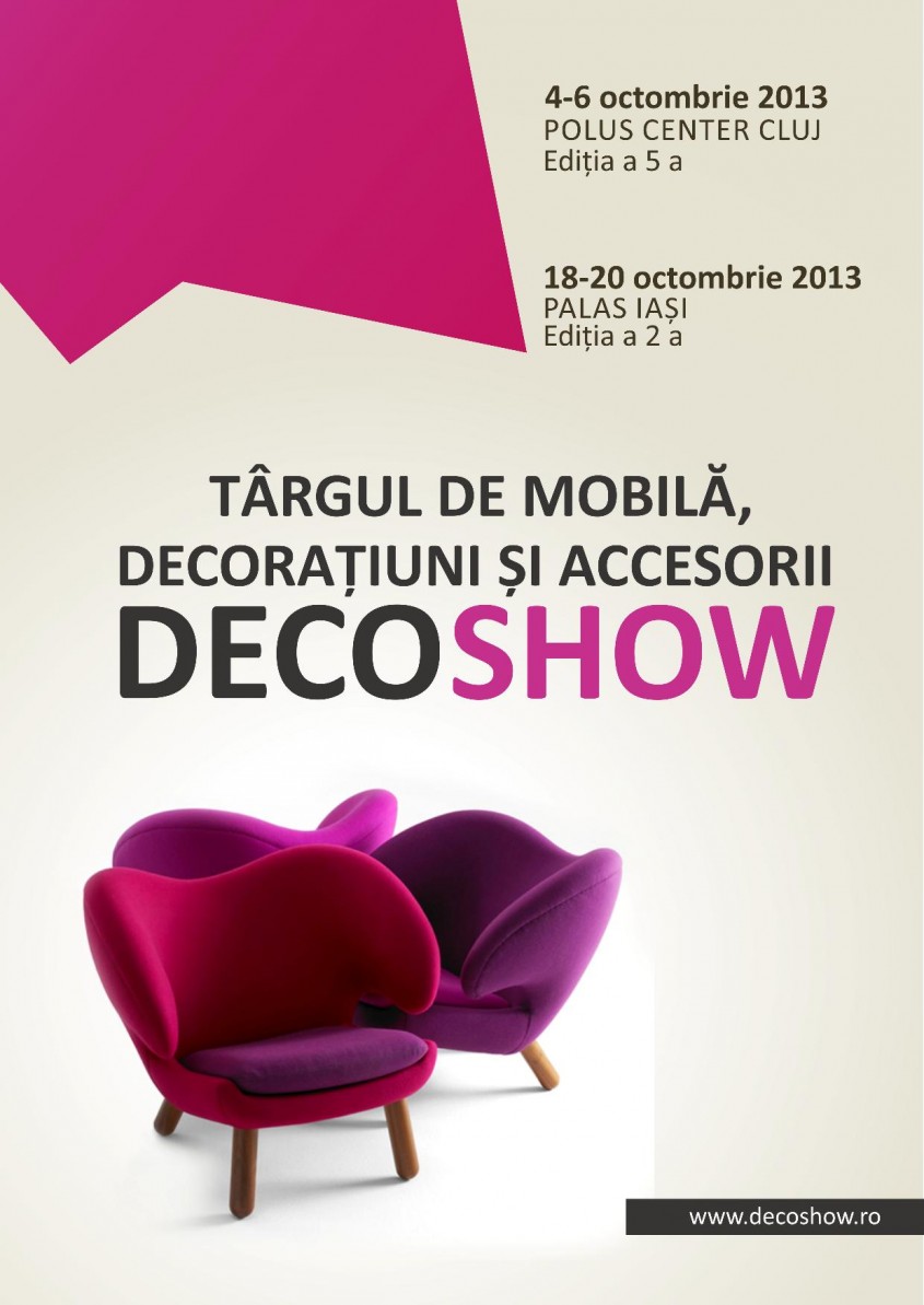 DecoShow, Targurile de Mobila, Decoratiuni si Accesorii Cluj, Iasi