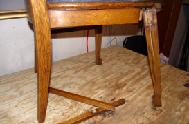 Pas cu pas: cum reparati picioarele mobilierului din lemn