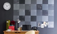 Idee pentru biroul de acasa: un organiser pe un intreg perete