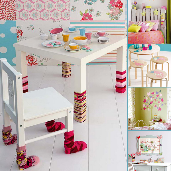Zece idei decorative originale pentru camera fetitelor