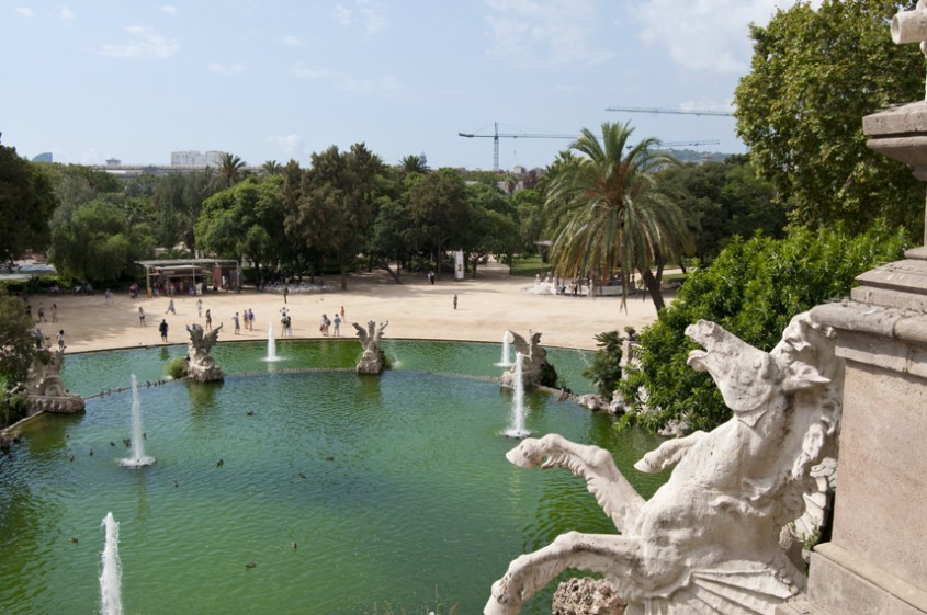 Arhitecti si parcuri europene: Barcelona, Parc de la Ciutadella