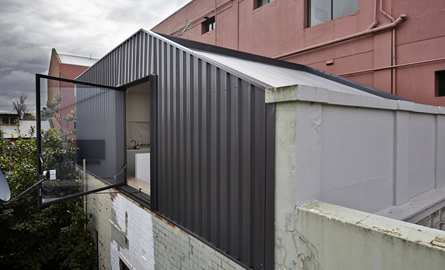 Extindere pe verticala a unei case din Melbourne