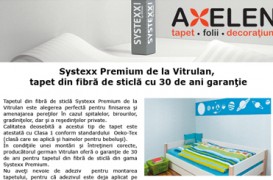 Systexx Premium de la Vitrulan, tapet din fibra de sticla cu 30 de ani garantie