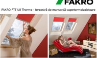 Fereastra de mansarda supertermoizolatoare - FAKRO FTT U8 Thermo