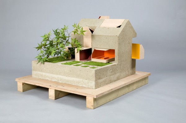 Case pentru papusi create de arhitecti