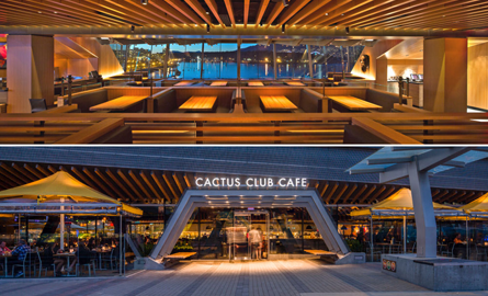 Cactus Club Coal Harbour, un restaurant cu vedere spre port