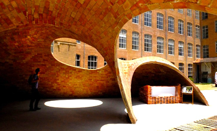Pavilionul „Bricktopia” din Barcelona