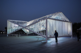 MODU, pavilionul in aer liber din Beijing
