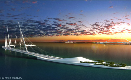 Un nou pod marca Santiago Calatrava propus pentru Doha, Qatar