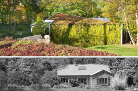 Arhitectura si peisajul se contopesc in proiectul de renovare al unei case din Ohio