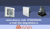 Ventilatoare de la AIVA - calitatea exceptionala VORTICE la cele mai avantajoase preturi din Romania Ventilatorul