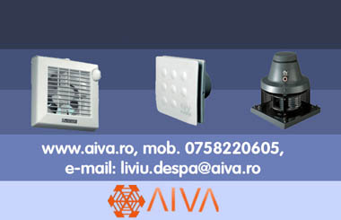 Ventilatoare de la AIVA - calitatea exceptionala VORTICE, la cele mai avantajoase preturi din Romania