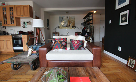 Apartament in Brooklyn, combinatie de stiluri cu rezultat surprinzator