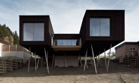 Casa S o locuinta pe picioroange Biroul austriac de proiectare Hammerchmid Pachl Seebacher Architekten a realizat