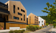 Un nou complex de locuinte eficiente da tonul regenerarii urbane dintr-un orasel francez Biroul de arhitectura