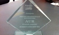 HOBBIT CONCEPT RO a castigat AURUL la premiile APPW 2014! In cadrul concursului de piscine si