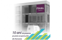 Final Distribution aniverseaza 10 ani de prezenta pe piata acoperisurilor din Romania