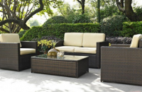 Terasa din gradina, locul amenajat pentru suflet