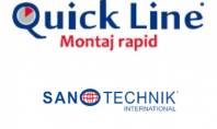 Cabine de dus cu montaj rapid QuickLine - Sanotechnik O alta noutate specifica Sanotechnik Sistemul de