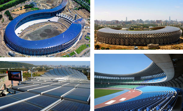 Taiwan: Stadionul care functioneaza integral pe energie solara