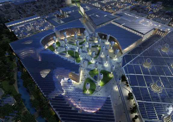 Prezentarea proiectului pentru Masdar Eco City Centre