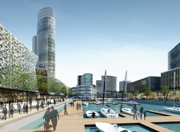 Extinderea portului Louis din insulele Mauritius