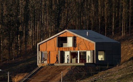 O frumoasa casa prefabricata construita in doar 3 zile