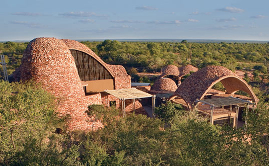 Domurile de pamant de la Centrul de Interpretare Mapungubwe