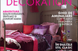 A aparut  nr. de Septembrie-Octombrie 2010  revistei "Elle Decoration"