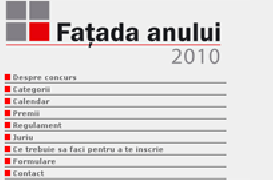 Anul viitor incep inscrierile la concursul Fatada Anului 2010