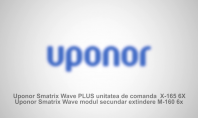 Sistem de comanda inteligent pentru incalzire si racire radianta Smatrix Wave PLUS X165 UPONOR