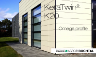 Montaj fatada ceramica - KeraTwin K20 cu profile Omega