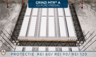 Grinzi MTR® A cu planșeu din placi predale