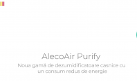 Dezumidificatoare si purificatoare AlecoAir gama Purify cu filtru HEPA