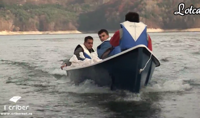 Drive test LOTCA 1st Criber - barca de pescuit din fibra de sticla
