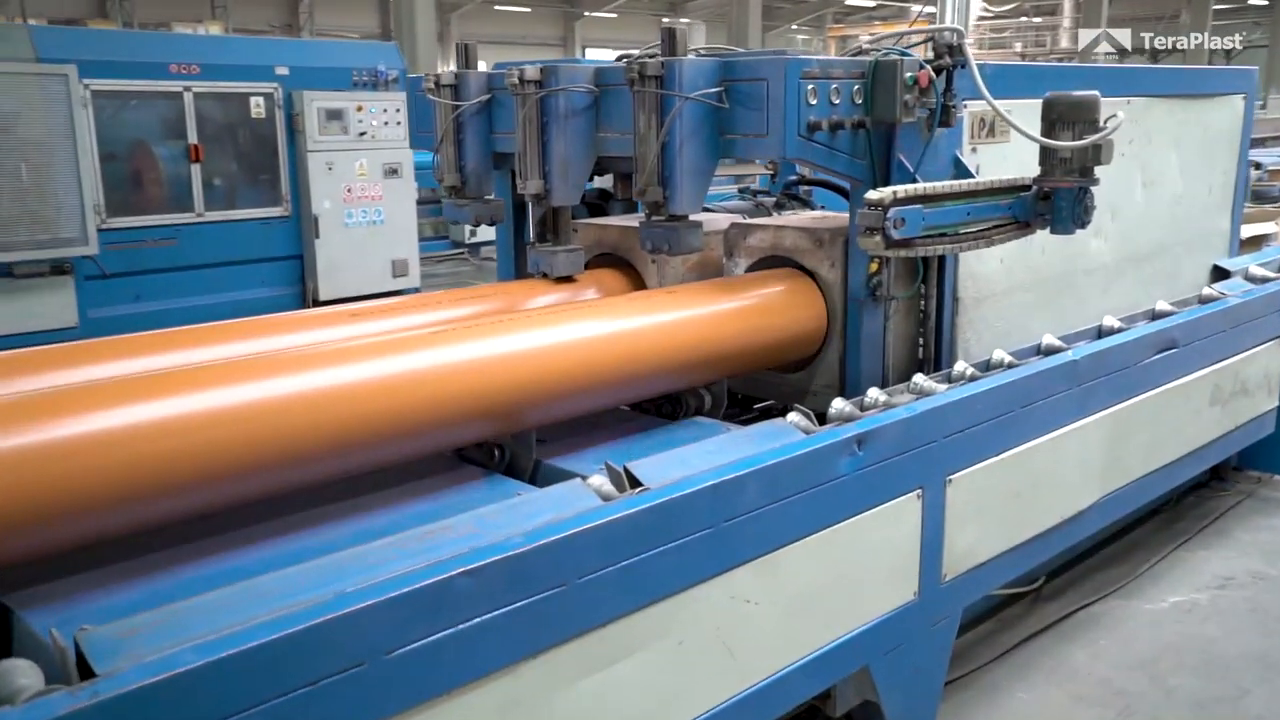 Trabal Pvc Video How it's made - Fabricarea țevilor de PVC TeraPlast