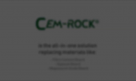 Placi din fibrociment - Cem-Rock Board CEM-ROCK