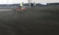 Executie pardoseli industriale din beton elicopterizat